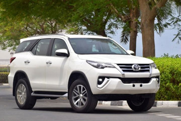 Toyota Fortuner Taxi Rental